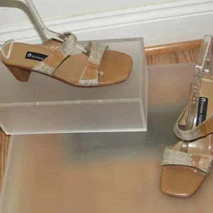 ETIENNE AIGNER Network Slip-On Sandals Size 7.5M